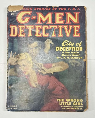 Men detective pulp summer - detective,