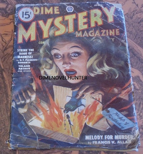 Dime mystery magazine april - mystery,